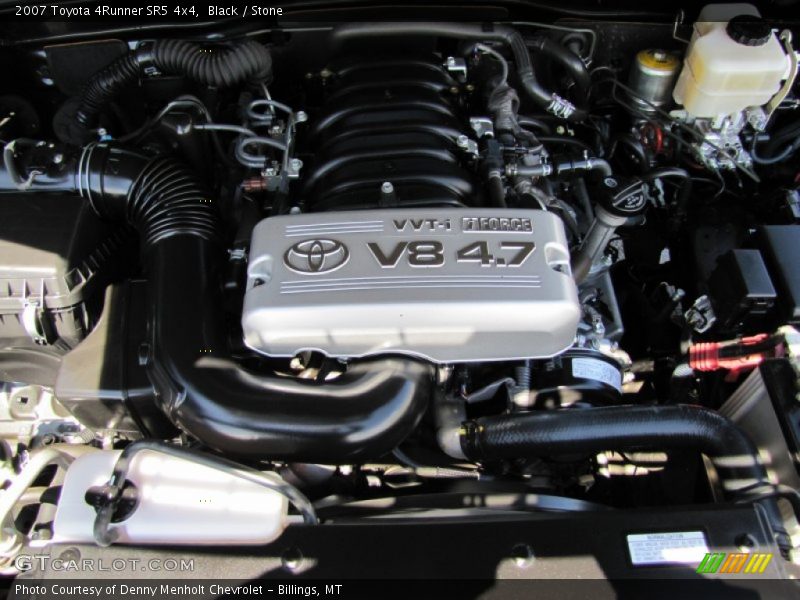 Black / Stone 2007 Toyota 4Runner SR5 4x4