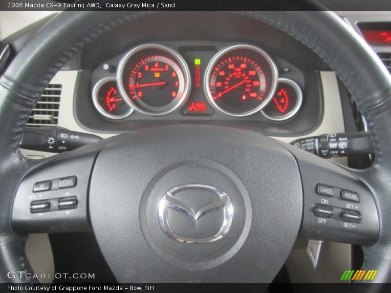Galaxy Gray Mica / Sand 2008 Mazda CX-9 Touring AWD