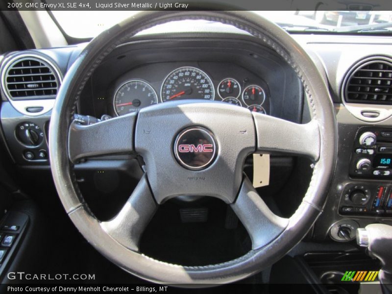 Liquid Silver Metallic / Light Gray 2005 GMC Envoy XL SLE 4x4