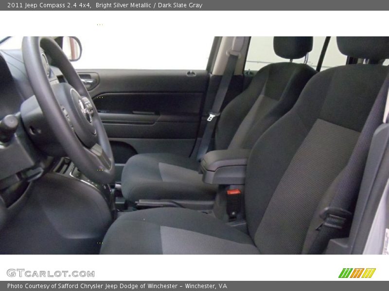 Bright Silver Metallic / Dark Slate Gray 2011 Jeep Compass 2.4 4x4