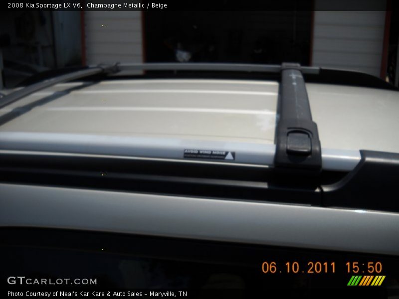 Champagne Metallic / Beige 2008 Kia Sportage LX V6