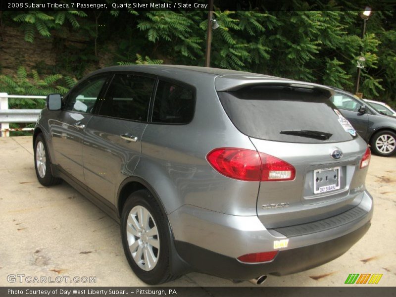 Quartz Silver Metallic / Slate Gray 2008 Subaru Tribeca 7 Passenger