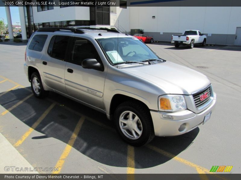 Liquid Silver Metallic / Light Gray 2005 GMC Envoy XL SLE 4x4