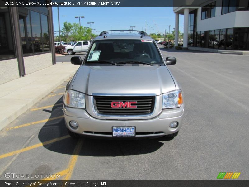 Liquid Silver Metallic / Light Gray 2005 GMC Envoy XL SLE 4x4