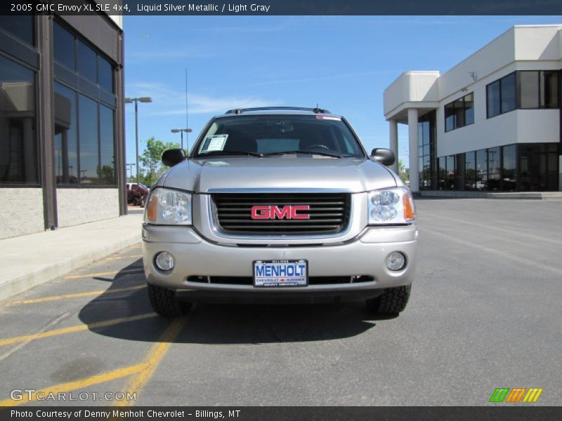 Liquid Silver Metallic / Light Gray 2005 GMC Envoy XL SLE 4x4