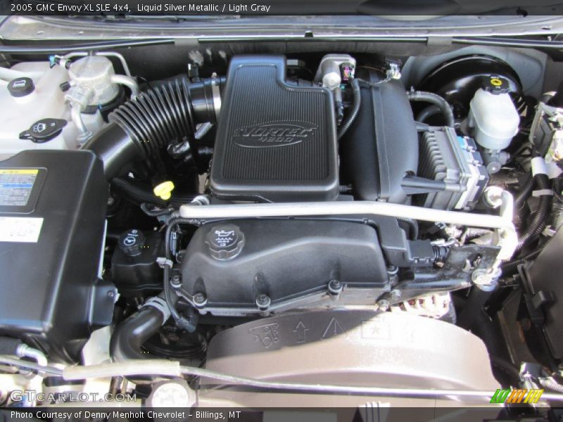 Liquid Silver Metallic / Light Gray 2005 GMC Envoy XL SLE 4x4