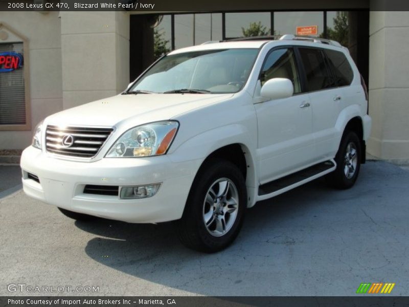 Blizzard White Pearl / Ivory 2008 Lexus GX 470