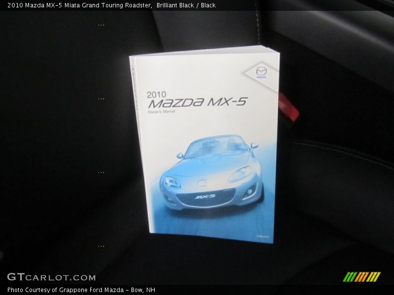 Brilliant Black / Black 2010 Mazda MX-5 Miata Grand Touring Roadster