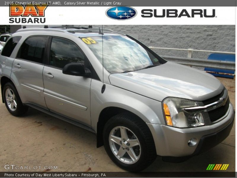 Galaxy Silver Metallic / Light Gray 2005 Chevrolet Equinox LT AWD