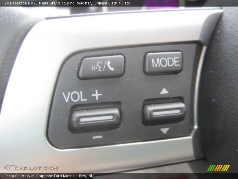Controls of 2010 MX-5 Miata Grand Touring Roadster