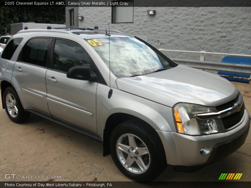 Galaxy Silver Metallic / Light Gray 2005 Chevrolet Equinox LT AWD