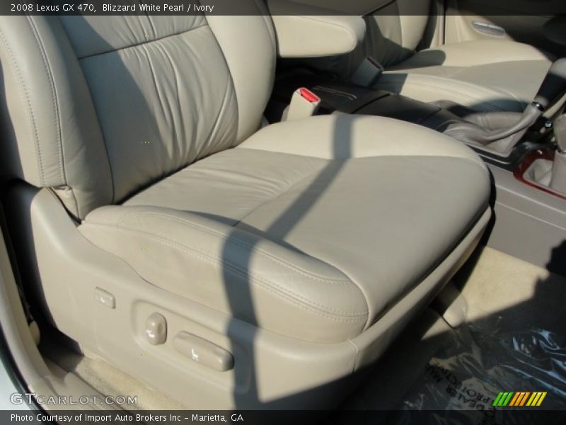 Blizzard White Pearl / Ivory 2008 Lexus GX 470