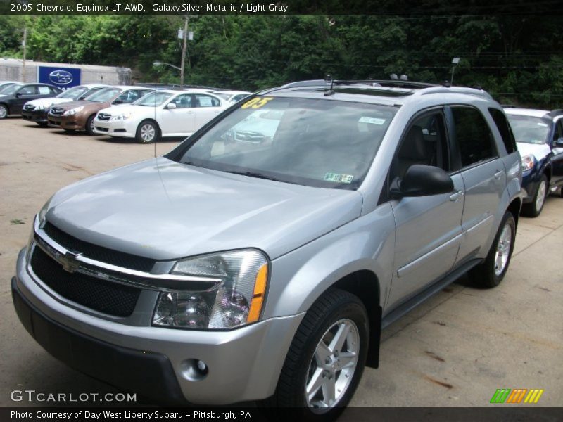 Galaxy Silver Metallic / Light Gray 2005 Chevrolet Equinox LT AWD