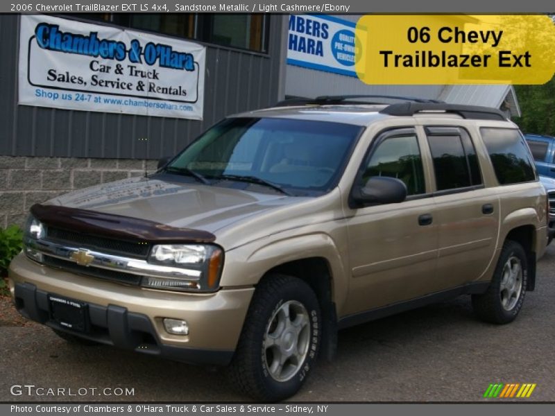 Sandstone Metallic / Light Cashmere/Ebony 2006 Chevrolet TrailBlazer EXT LS 4x4