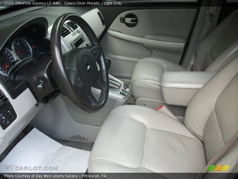 Galaxy Silver Metallic / Light Gray 2005 Chevrolet Equinox LT AWD