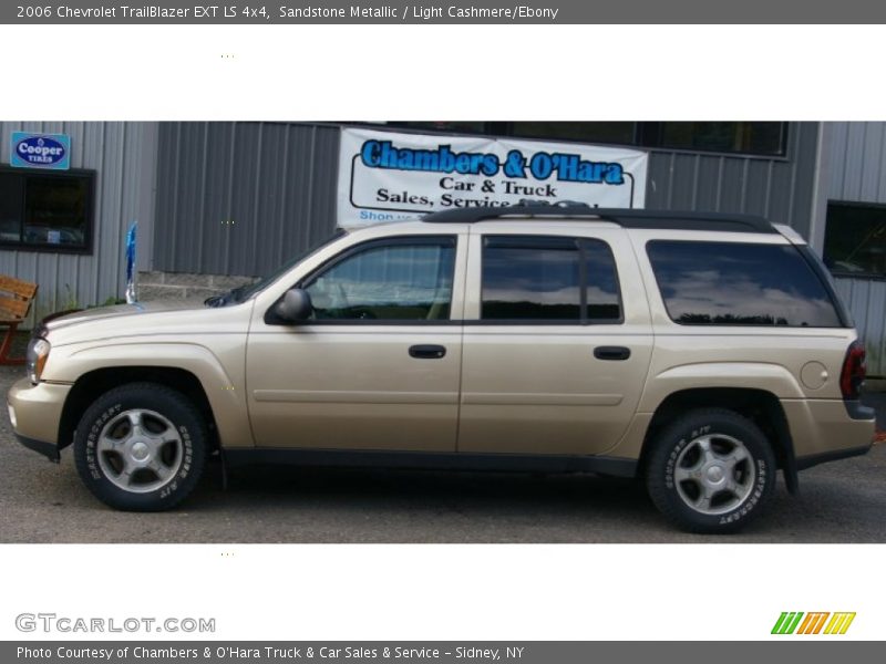 Sandstone Metallic / Light Cashmere/Ebony 2006 Chevrolet TrailBlazer EXT LS 4x4