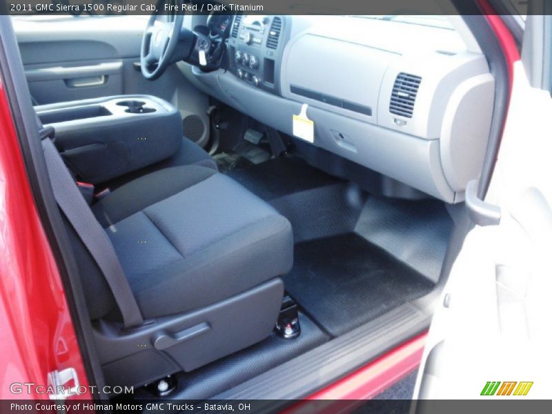Fire Red / Dark Titanium 2011 GMC Sierra 1500 Regular Cab