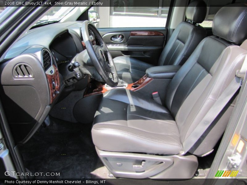 Steel Gray Metallic / Ebony 2008 GMC Envoy SLT 4x4