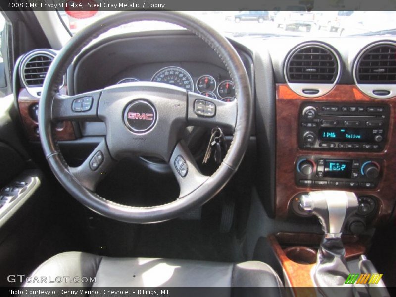 Steel Gray Metallic / Ebony 2008 GMC Envoy SLT 4x4
