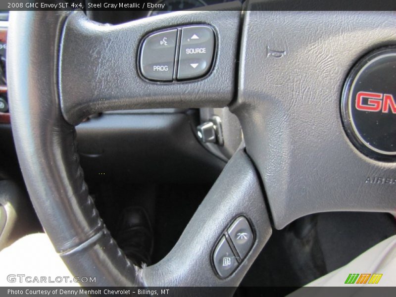 Steel Gray Metallic / Ebony 2008 GMC Envoy SLT 4x4