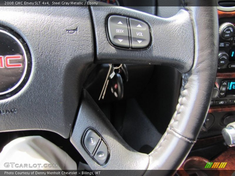 Steel Gray Metallic / Ebony 2008 GMC Envoy SLT 4x4