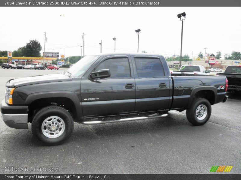 Dark Gray Metallic / Dark Charcoal 2004 Chevrolet Silverado 2500HD LS Crew Cab 4x4