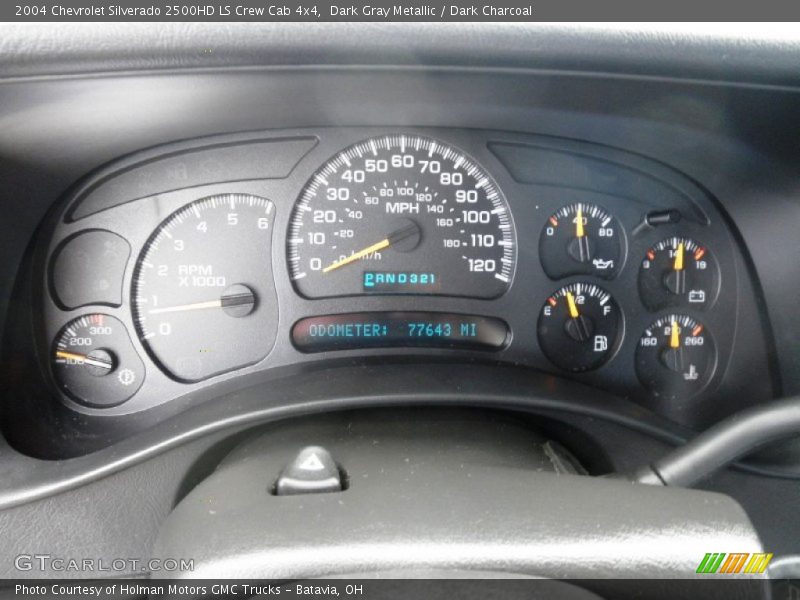  2004 Silverado 2500HD LS Crew Cab 4x4 LS Crew Cab 4x4 Gauges