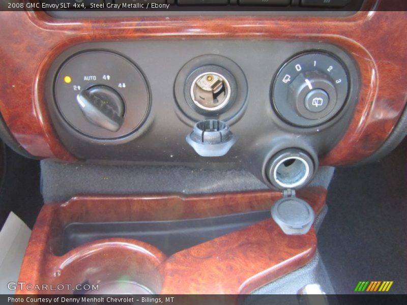 Steel Gray Metallic / Ebony 2008 GMC Envoy SLT 4x4