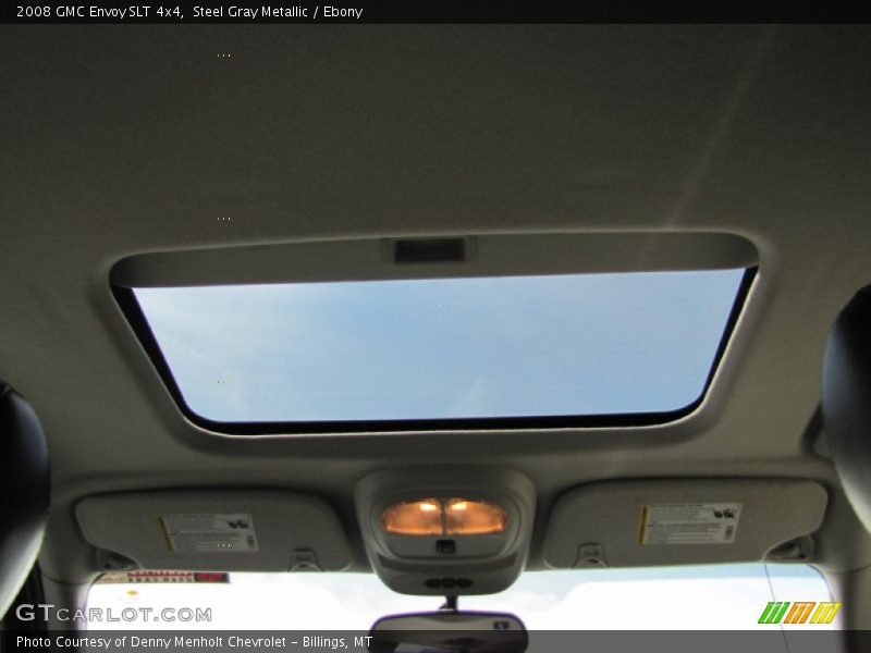 Steel Gray Metallic / Ebony 2008 GMC Envoy SLT 4x4