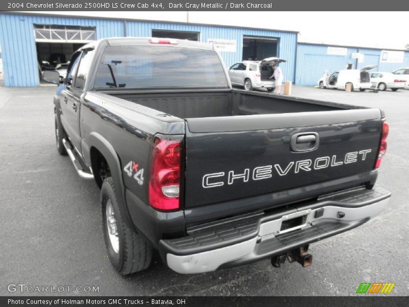 Dark Gray Metallic / Dark Charcoal 2004 Chevrolet Silverado 2500HD LS Crew Cab 4x4