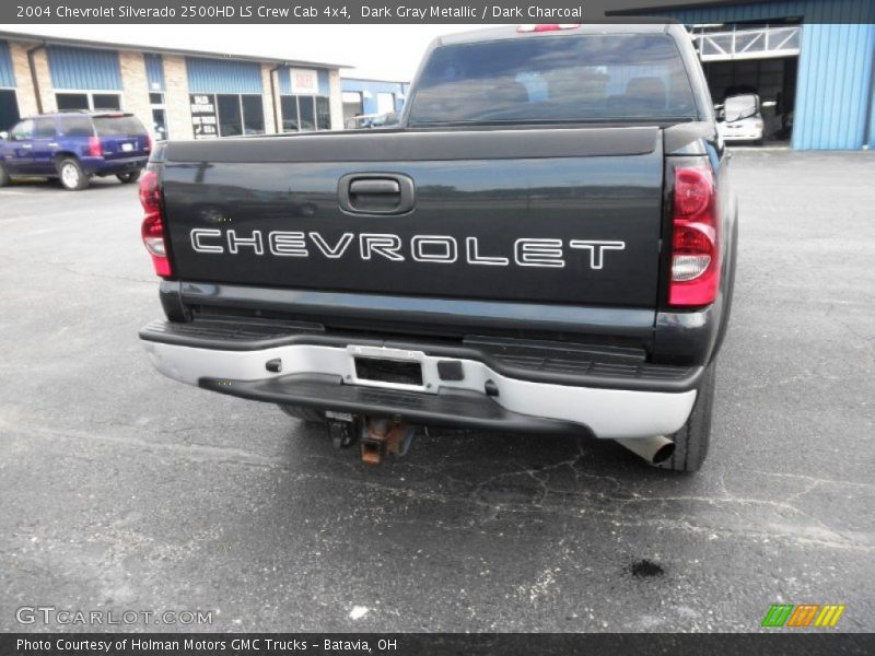 Dark Gray Metallic / Dark Charcoal 2004 Chevrolet Silverado 2500HD LS Crew Cab 4x4