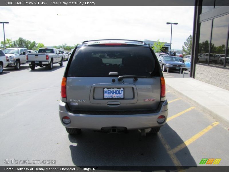 Steel Gray Metallic / Ebony 2008 GMC Envoy SLT 4x4