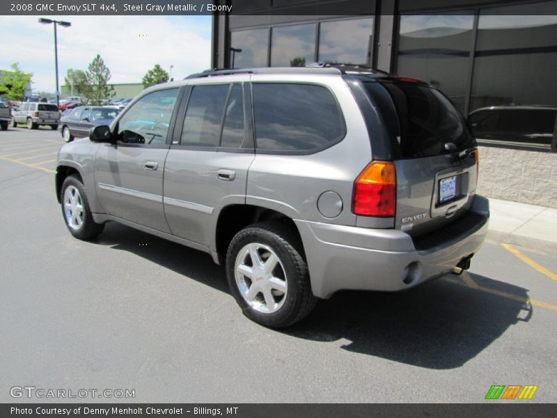 Steel Gray Metallic / Ebony 2008 GMC Envoy SLT 4x4