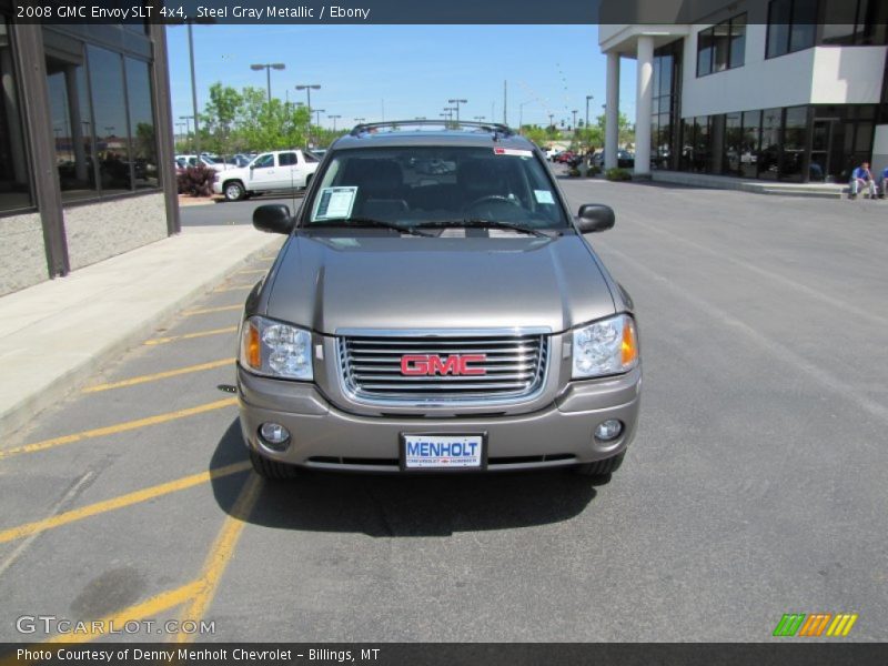 Steel Gray Metallic / Ebony 2008 GMC Envoy SLT 4x4