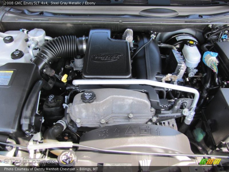 Steel Gray Metallic / Ebony 2008 GMC Envoy SLT 4x4