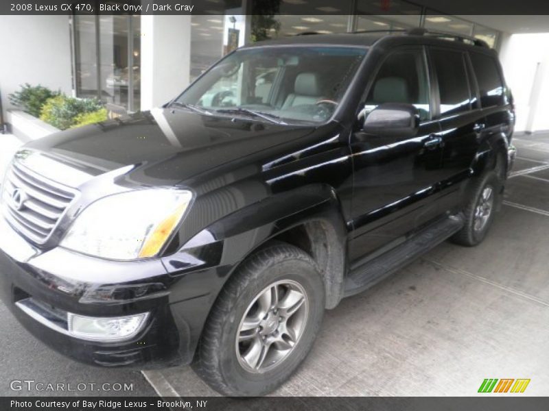 Black Onyx / Dark Gray 2008 Lexus GX 470