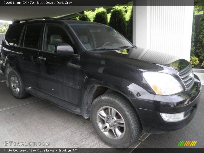 Black Onyx / Dark Gray 2008 Lexus GX 470