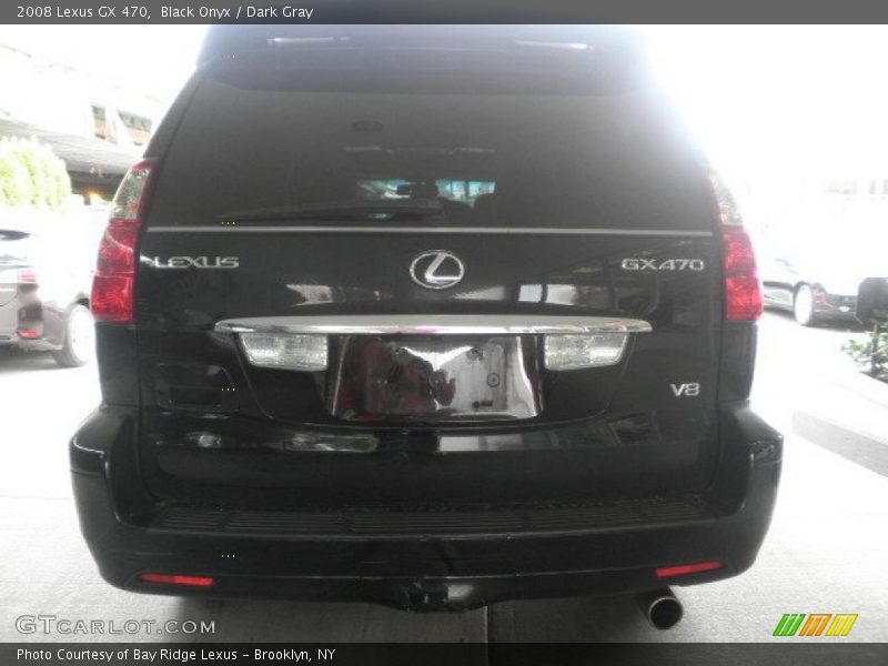 Black Onyx / Dark Gray 2008 Lexus GX 470