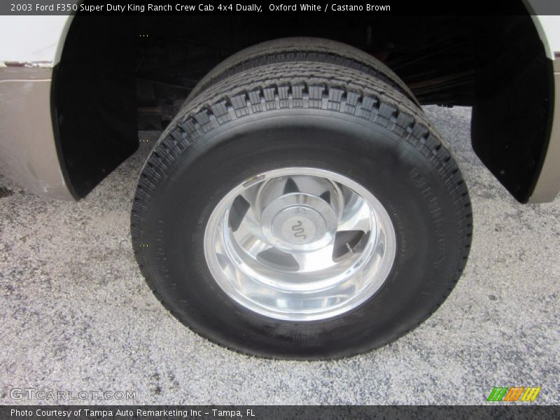  2003 F350 Super Duty King Ranch Crew Cab 4x4 Dually Wheel