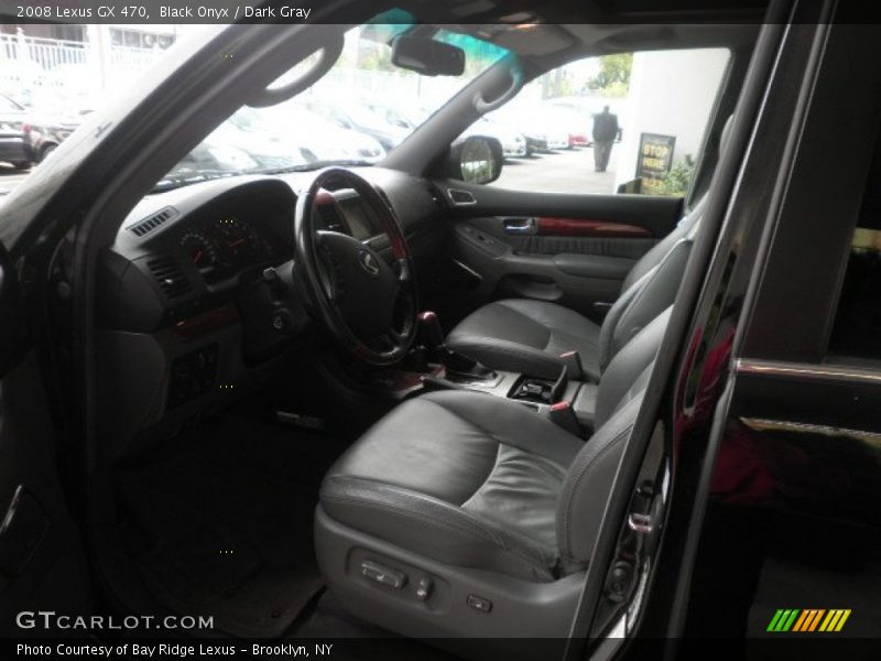 Black Onyx / Dark Gray 2008 Lexus GX 470