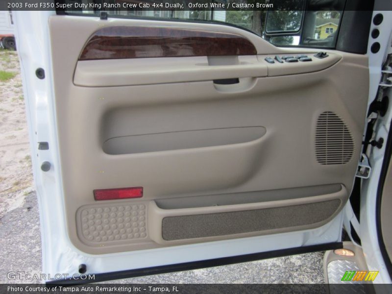 Door Panel of 2003 F350 Super Duty King Ranch Crew Cab 4x4 Dually