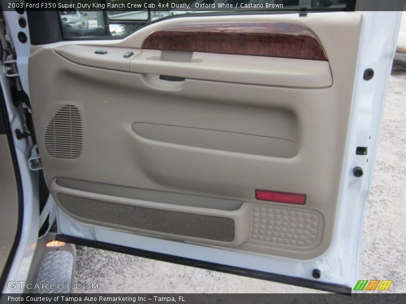 Door Panel of 2003 F350 Super Duty King Ranch Crew Cab 4x4 Dually
