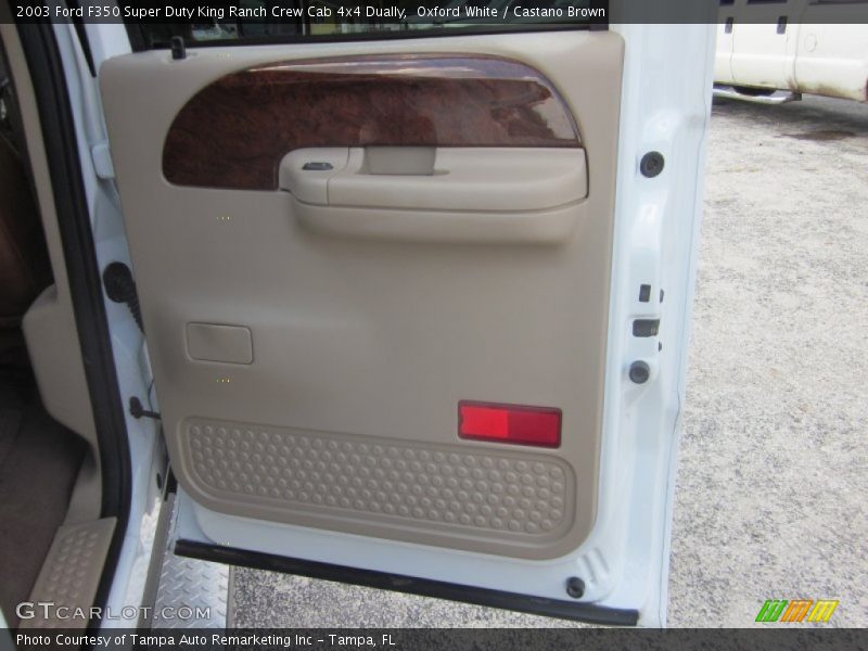 Door Panel of 2003 F350 Super Duty King Ranch Crew Cab 4x4 Dually