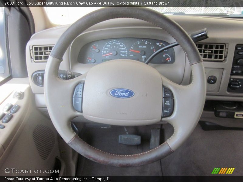  2003 F350 Super Duty King Ranch Crew Cab 4x4 Dually Steering Wheel