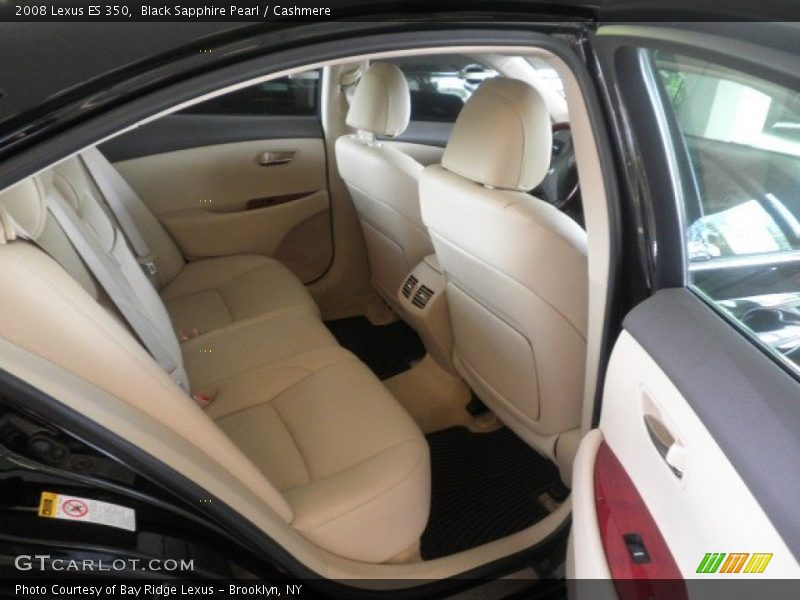 Black Sapphire Pearl / Cashmere 2008 Lexus ES 350