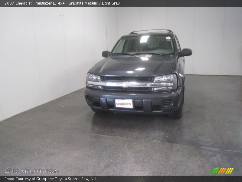 Graphite Metallic / Light Gray 2007 Chevrolet TrailBlazer LS 4x4