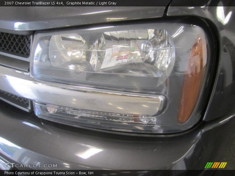 Graphite Metallic / Light Gray 2007 Chevrolet TrailBlazer LS 4x4