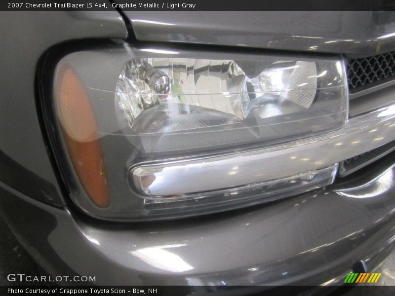 Graphite Metallic / Light Gray 2007 Chevrolet TrailBlazer LS 4x4