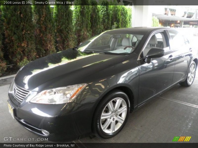 Smoky Granite Mica / Black 2008 Lexus ES 350