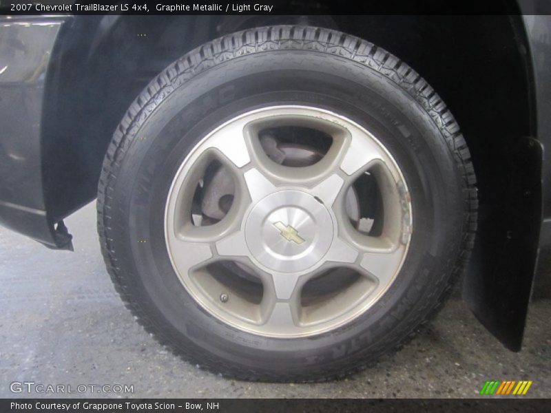 Graphite Metallic / Light Gray 2007 Chevrolet TrailBlazer LS 4x4